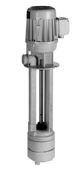 Kühlwasserpumpe Kühlmittelpumpe (high chem) - HCT 12 H - 80 L/Min - Mit Laufradwechsel - untersch. Tauchtiefen - 2-stufig